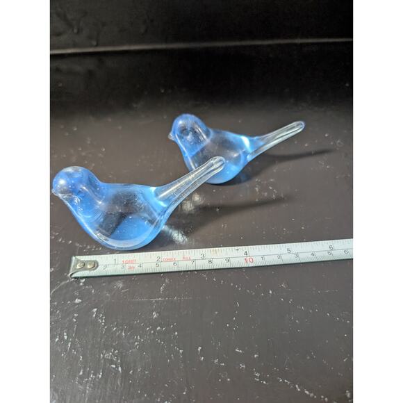 Bluebird of Happiness 2 pc set, certificate of authenticity - Picture 1 of 5